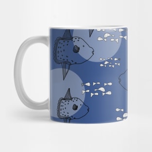 Mola Mola Green-Ocean sunfish Mug